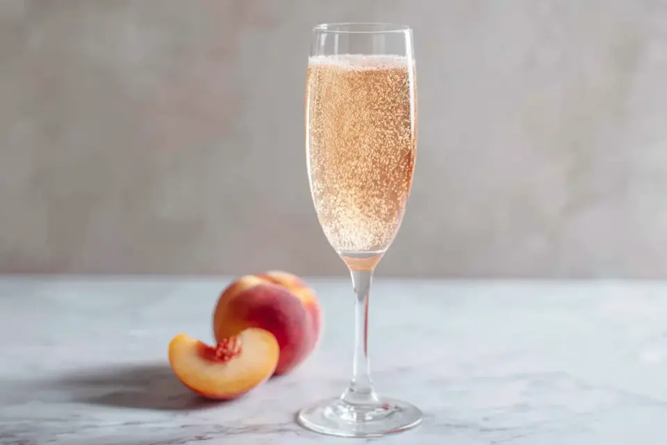 Bellini drink - så blandar du den rätt hemma
